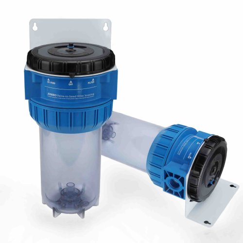 RF JUMBO FILTERGEH&AMP;AUML;USE  10 ZOLL FARBE BLAU / TRANSPARENT