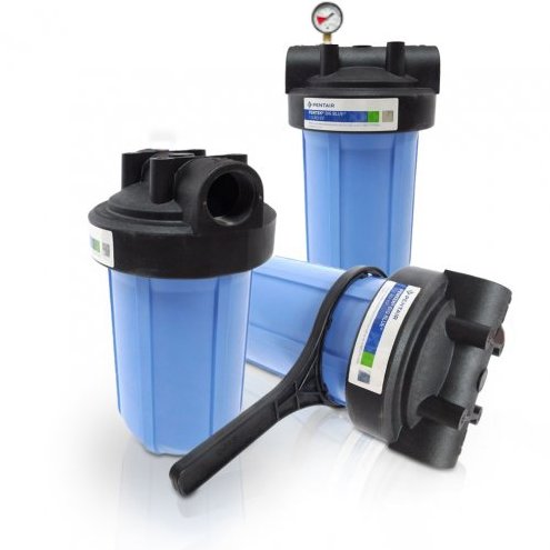 PENTEK BIG BLUE BEUTELFILTERGEH&AMP;AUML;USE  10 ZOLL - 11/2 ZOLL IG FARBE SCHWARZ / BLAU NUR F&Uuml;R FILTERBEUTEL