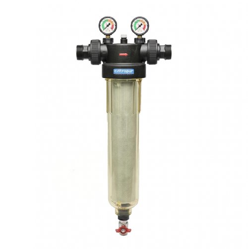 CINTROPUR FILTERGEH&AMP;AUML;USE  SEMI INDUSTRIE FILTER  F&AMP;UUML;R WASSER  TYP NW 400 BIS MAX. 12 M3/H 1 1/2 ZOLL AUSSENGEWINDE
