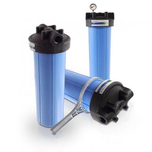 PENTEK BIG BLUE BEUTELFILTERGEH&AMP;AUML;USE  20 ZOLL, 1 ZOLL IG NPT FARBE SCHWARZ / BLAU NUR F&Uuml;R FILTERBEUTEL