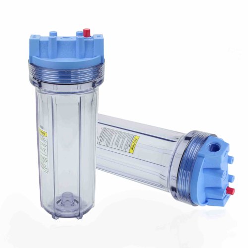 PENTEK SLIM LINE  FILTERGEH&AMP;AUML;USE   10 ZOLL FARBE BLAU / TRANSPARENT 1/2 ZOLL- INNENGEWINDE